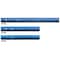 Victor Technology Easy Read Ruler, Stainless Steel, Blue/Black, 18'', 3PK EZ18SBL - alternate 2